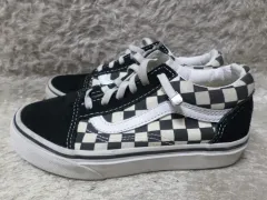 185 VANS キッズ ジュニア スニーカー 子供靴 中古 靴