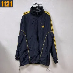 105 ADIDAS アディダス ビックロゴ ウィンドブレーカー ジャケット アウター