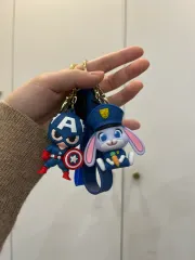 新商品 レアで可愛いキャラクターキーホルダー ズートピア キーホルダー MARVEL キーホルダー