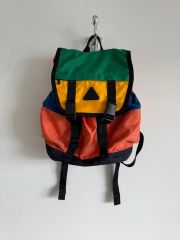 BBC ビッグバッグカンパニー 90s マルチカラー リュック USA製 BBC ビッグバッグカンパニー 90s マルチカラー リュック USA製 BBC