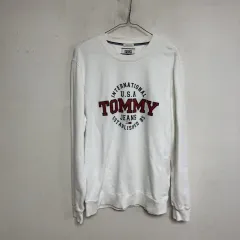 Tommy Hilfiger トミーヒルフィガー メンズ スウェット 長袖Tシャツ 105XL@9917
