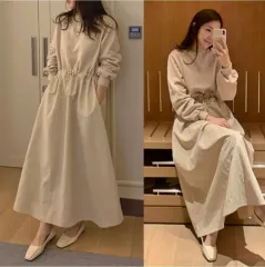クローゼット ブラック ロング丈ワンピース