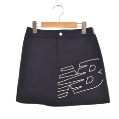 ニューバランス NEW BALANCE GOLF ミニスカート タイト 0 黒 ブラック ■ECD003