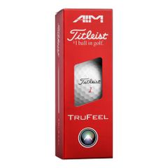 TITLEIST(타이트리스트) 골프볼 26 TRUFEEL 에임[1슬리브 3구입]