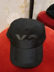 Y-3 YOHJI YAMAMOTO ヨウジヤマモト ロゴ ブラック ベースボールキャップ
