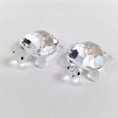 SWAROVSKI スワロフスキー タートル 亀 2体セット まとめ売り - メルカリ