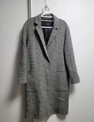 STUDIO LAP チェック ロングコート