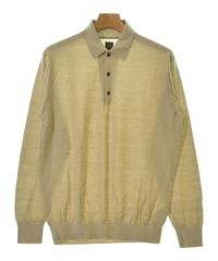 BATONERバトナー 24ss ポロシャツ 和紙混紡 ベージュ S 日本製 - メルカリ