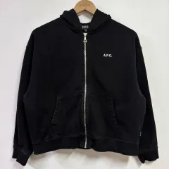 M A.P.C. アーペーセー 24FW スモールロゴ フーディー ジップアップのサムネイル