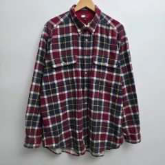 XL Tommy Hilfiger トミーヒルフィガー コーデュロイ シャツ チェック柄