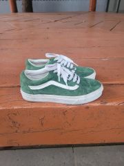 27cm】VANS ERA コーデュロイ グリーン ホワイト - メルカリ