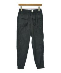sacai ダークグレー ストライプ ワイドパンツ ベルト付き - メルカリ