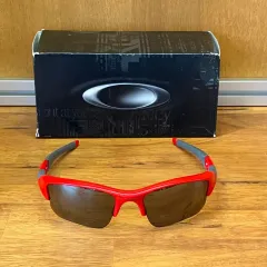 OAKLEY FLAK JACKET XLJ (INFRARED/BLK)