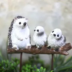 ### エリソンオワゾーピック　ハルネズミ　小鳥　ピック　ガーデニング　友膳　オブジェ