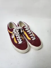 VANS スタイル 36 バーガンディ/イェロー スニーカー