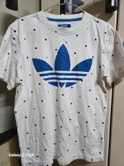 adidas 水玉 半袖Tシャツ Mサイズ 完売 スリム 人気 ドット 正規品 国内完売S adidas ドット Tシャツ 水玉模様 半袖｜Yahoo!フリマ（旧
