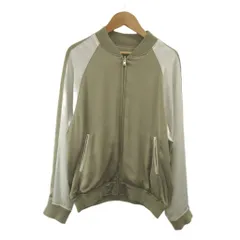 B&Y ユナイテッドアローズ BEAUTY&YOUTH ビューティー&ユース リバーシブルジャケット ブルゾン 上着 緑 カーキ オリーブ 長袖 ラグランスリーブ ジップアップ /YU ■ECC003