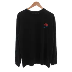 ザノースフェイス THE NORTH FACE ロングスリーブエクストリームティー ロンT カットソー XL 黒 ブラック 長袖 クルーネック ロゴプリント NT32032 /HW ■ECC001