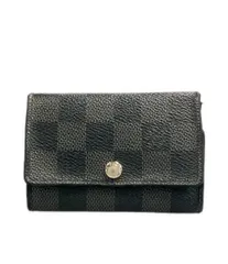 訳あり ルイ・ヴィトン ４連キーケース ミュルティクレ6 ダミエ グラフィット N62662 メンズ LOUIS VUITTON