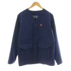 ユニバーサルオーバーオール UNIVERSAL OVERALL カバーオール ノーカラージャケット M 青 ブルー 173-1519 /KU ■ECB003