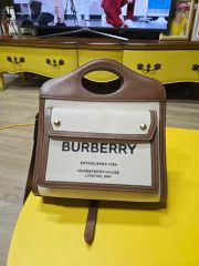 ✨未使用級✨ BURBERRY ミニ ツートン 2way ショルダーバッグ - メルカリ