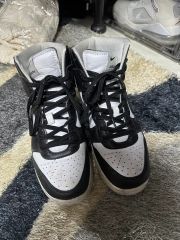 た*リ様 Air Jordan ハイカット野球スパイク 人気のパンダカラー