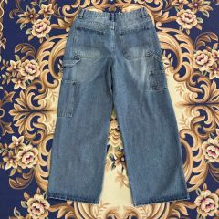 Pepe Jeans デニムパンツ 刺繍 bboy 40インチ - メルカリ