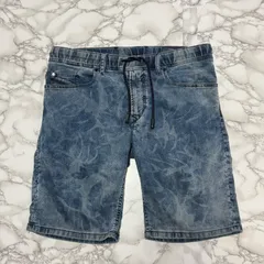 トレンド【DIESEL ディーゼル  【商品名】WAYKEE SHORT-NE JOGG JEANS/スウェットデニム ジョグジーンズ/ショートパンツ ハーフパンツ
