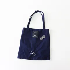 ミナペルホネン mina perhonen choucho ミニバッグ ｜ネイビー ハンドバッグ 刺繍 スモールバッグ 【2400014946390】