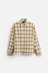 ZARA ザラ チェック柄 シャツ 長袖 新品 XL