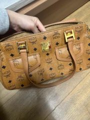 セール【新品】MCMウサギ トートバッグ ベージュ - メルカリ