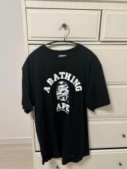 試着のみ・美品】A BATHING APE リバーシブル Tシャツ L 黒 白 - メルカリ