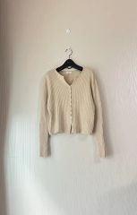 anuke アンヌーク Sheer Rib Cardigan ＋ノベルティポーチ - メルカリ