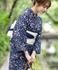 ウィリアム・モリス 浴衣〈ルリハコベ〉 - メルカリ