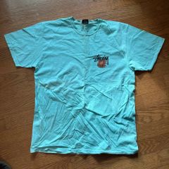 Stussy ミント色 ポロシャツ Lサイズ - メルカリ