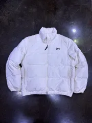Lee リー ダックダウン ダウン 白 ショートダウン アウター Mのサムネイル