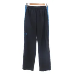 アンダーアーマー UNDER ARMOUR パンツ SM 紺 ネイビー サイドライン ゴムウエスト /SX ■ECF003