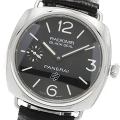 パネライ PANERAI PAM00380 ラジオミール ブラックシール ロゴ スモールセコンド 手巻き メンズ 良品 保証書付き_956125のサムネイル