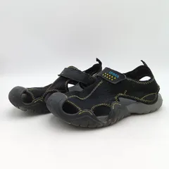 CROCS クロックス サンダル スウィフトウォーター メンズ M9 黒 ブラック B-10-9