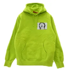 Supreme シュプリーム 17AW AKIRA Patches Hooded Sweatshirt アキラ パッチ フーデッド フーディ パーカー ライトグリーン系 L【中古】のサムネイル