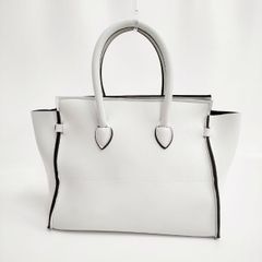 SAVE MY BAG Italy製 ホワイト トートバッグ メタルファスナー - メルカリ