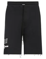 アミリ メンズ ボトムス ハーフパンツ・ショーツ AMIRI ショートパンツ＆バミューダパンツ Black ブラックのサムネイル