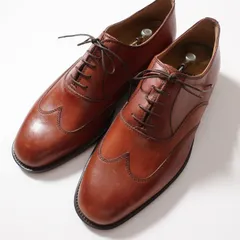 未使用 バリー BALLY ドレスシューズ/紳士靴/革靴 上質ブラウンカーフ 42（5701)fajh