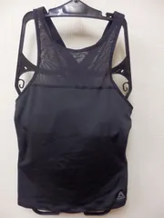 605F08◆LesMills×Reebok◆タンクトップ◆黒◆Ｍサイズ◆レスミルズ