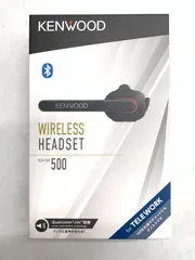 【未開封】KENWOOD ワイヤレスヘッドセット KH-M500-B（ブラック）のサムネイル