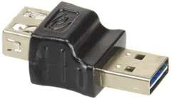 Delock EASY-USB(リバーシブル) 2.0 Type-A オス ⇔ EASY-USB(リバーシブル) 2.0 Type-A メス アダプター 65640