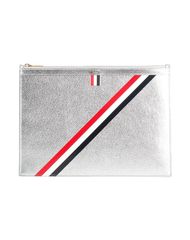 톰 브라운 남성 가방 THOM BROWNE 서류 가방 Silver 실버