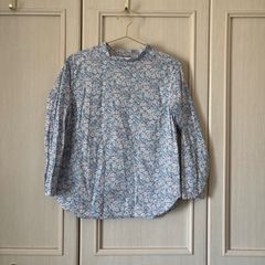 リバティ Rosピンク バルーンスリーブブラウス 試着のみ美品 - メルカリ