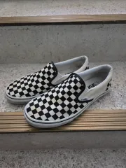 VANS チェッカーボード スリッポン スニーカー