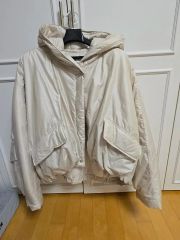 ブルーフロンセ ROBE 異素材ドッキング配色パーカー ジャケット 